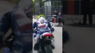 Paul Jordan is leading us away on the Monster Energy Supersport TT Race 1 💪