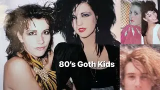 Flea Market Find: 80&rsquo;s Goth Kids Photo Album. Do you recognize anyone?