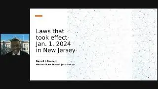 🛎️NEW JERSEY Law 2024 UPDATES ⚠️ (Attorney CLE - Opening) x Darrell J. Bennett