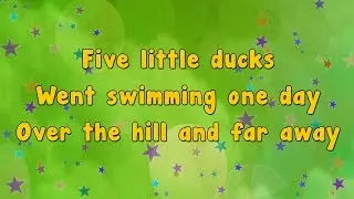 Five Little Ducks | Karaoke Rhymes
