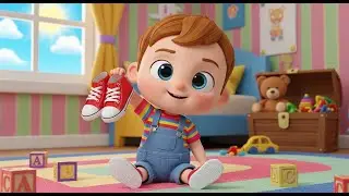 Shoes Go On 👟🎶 | Getting Ready Song for Kids | Fun 3D Animation