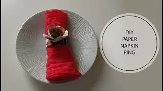 DIY Recycled Paper Napking Ring