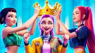 Охотники на демонов KPop: Руми превращается в принцессу! Преображение в стиле Хантрикс