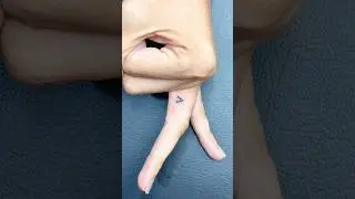 Beautiful A Letter Tattoo ❤️ Tiny Initial Tattoo Idea #rajkot #tattoo