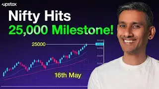 Nifty Hits 25000 Milestone | Bullish Breakout Coming? | 16th May | Upstox