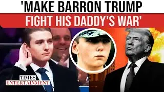 'Barron MUST GO TO IRAN': 'Bone Spurs' JOKE RETURNS As Americans Target Trump's Youngest