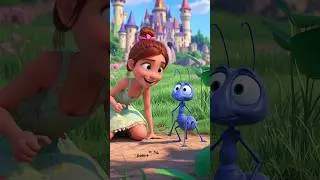 The Ant and the Girl Who Gave Up #shorts #animation