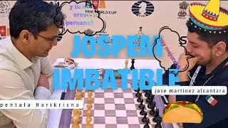 Jos&eacute; Mart&iacute;nez destruye a Harikrishna y avanza de ronda! | Partida brutal