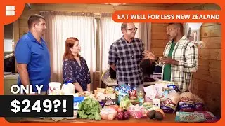 Farm Family Spends $249 For Two Weeks Of Food | Eat Well For Less New Zealand