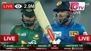 🔴 Gtv Live: Bangladesh Vs Sri lanka Live, 3rd T20 | BAN Vs SL | Bangladesh vs Sri lanka Live Match T