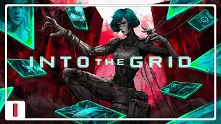 JUEGAZO Deckbuilder CYBERPUNK🔥| Into The Grid Gameplay Espa&ntilde;ol