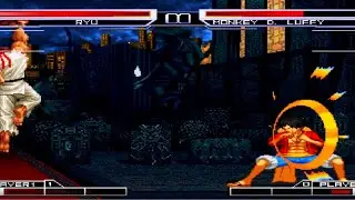 RYU VS LUFFY & SHIROHIGE - AMAZING EPIC BATTLE !