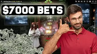 LIGHTNING STORM WHEEL - BETTING $7,000 EACH ROUND!