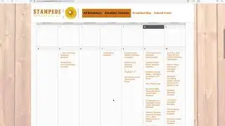 Calgary Stampede Breakfast Calendar 2022