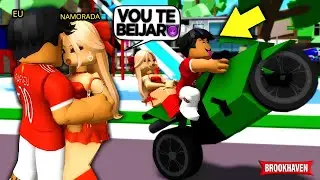 ROTINA COM MINHA NAMORADA no BROOKHAVEN RP Roblox