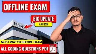 Infosys Coding Questions 2026 | Infosys Previous Year Questions | Infosys Exam Pattern | Offcampus 