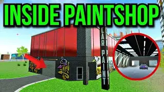 Entering the Paint Shop - Car Simulator 2