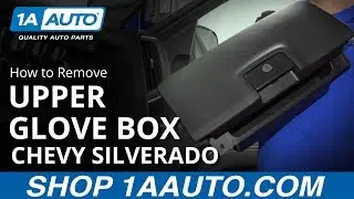 Как снять верхний вещевой ящик на Chevrolet Silverado 14–19 годов выпуска