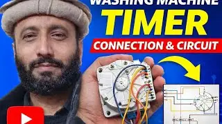 Washing machine timer connection 