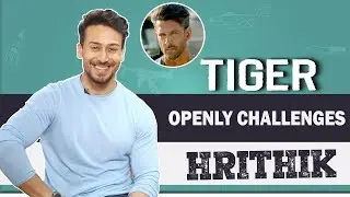 Tiger Shroff Challenges Hrithik Roshan | Talks About Working With Jackie Shroff | War
