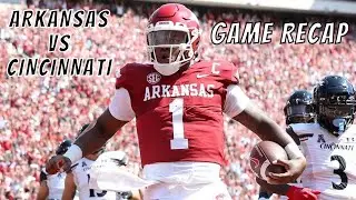 Razorbacks put away Cincinnati in season opener | 2022 College Football
