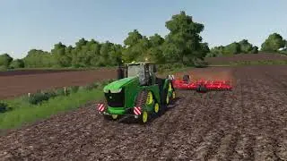 JOHN DEERE 9620 RX AND CASE QUADTRAC ON THE FARM | lets play | Chellington Farm FS19 | Episode 30