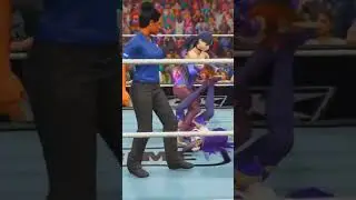 GENSHIN IMPACT WAIFU BATTLE  Mona vs Raiden Shogun Singles Match One Pinfall/Submission Wwe 2k23