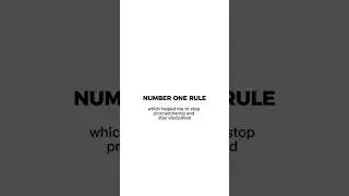 How to stop procrastinating and start working #numberonerule #howtosucceed