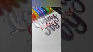 Hand Lettering #calligraphy #handletteringart #shortsyoutube