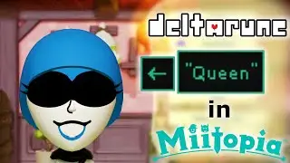 Miitopia Switch Mii Maker - Deltarune Queen in Miitopia