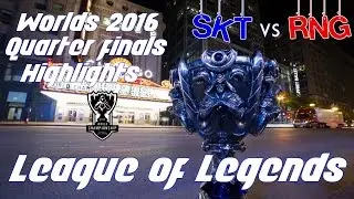 DUKE OUTPLAY - WORLDS 2016 Quarter finals highlights, SKT vs RNG ALL games - League of Legends