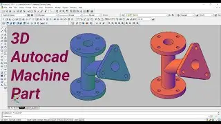 3D MODELING IN AUTOCAD || AUTOCAD 3D || ISOMETRIC DRAWING IN AUTOCAD || BM Classes