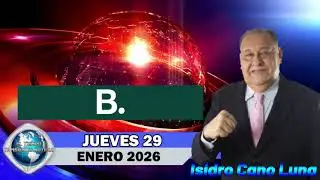 Estado del tiempo JUEVES 29 de ENERO del 2026