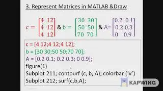Representing Data in 3d Using MATLAB
