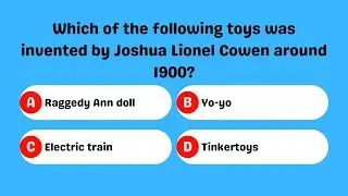 Which of the following toys was invented by Joshua Lionel Cowen around 1900?