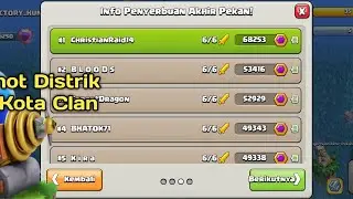 68k Clan Capital Coins - Clash of Clans Indonesia