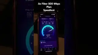 Jio Fiber 500Mbps Plan #jiofiberplans #jio #internet #speedtest #gaming #jionetspeed