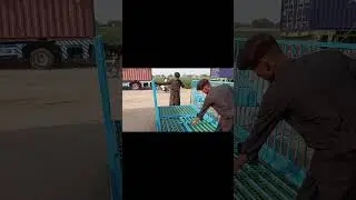 Folding Cage for Goat Kids  Strong & Easy to Clean Design.#GoatFarming #GoatKids #AnimalCage .