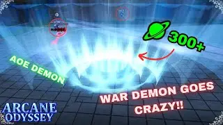 UNSTOPPABLE AOE DEMON + BUILD REVEAL - ARCANE ODYSSEY
