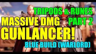 The Ultimate Gunlancer Boss Build Guide (Warlord) Lost Ark [MASSIVE DAMAGE] BLUE BUILD PT2
