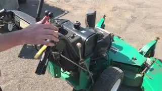How to operate a Lesco 48&rdquo; walk behind