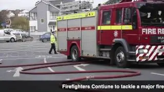 MAJOR INCIDENT - Fire guts local swimming pool