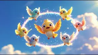 🐦🎶 Sunny the Singing Sparrow | Happy Kids Song & Story | 3D Animation ✨