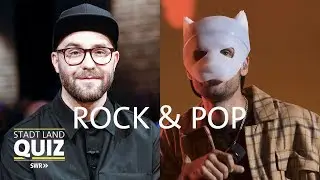 Stadt Land Quiz: Rock & Pop | Die Heimat von Mark Forster gegen die Heimat von Cro | SWR Fernsehen