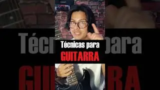 T&Eacute;CNICAS de guitarra M&Aacute;S USADAS en el Rock, Blues y Metal 🎸 #guitarristas #pullof #hammeron #bending