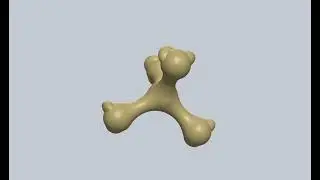 High performance manual massager Tetracom Molecule