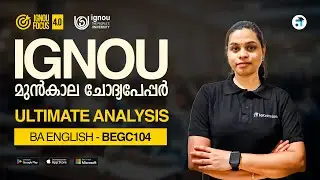 BEGC 104 British Poetry & Drama | BA English BAEGH | IGNOU PYQ Analysis #ignouexam #learnwise #ignou