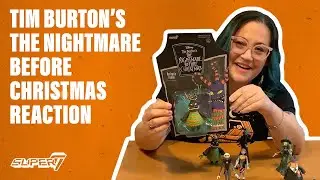 Disney & Tim Burton's The Nightmare Before Christmas ReAction Figures by Super7!
