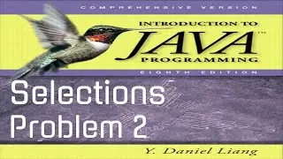 Introduction to Java Programming Problem 3.2