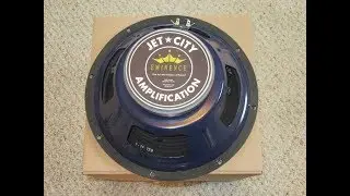 JET CITY 4x12 Cab (G12T75 & G12H100) vs. CRATE 4x12 (JET CITY JCA-12-1716 EMINENCE)